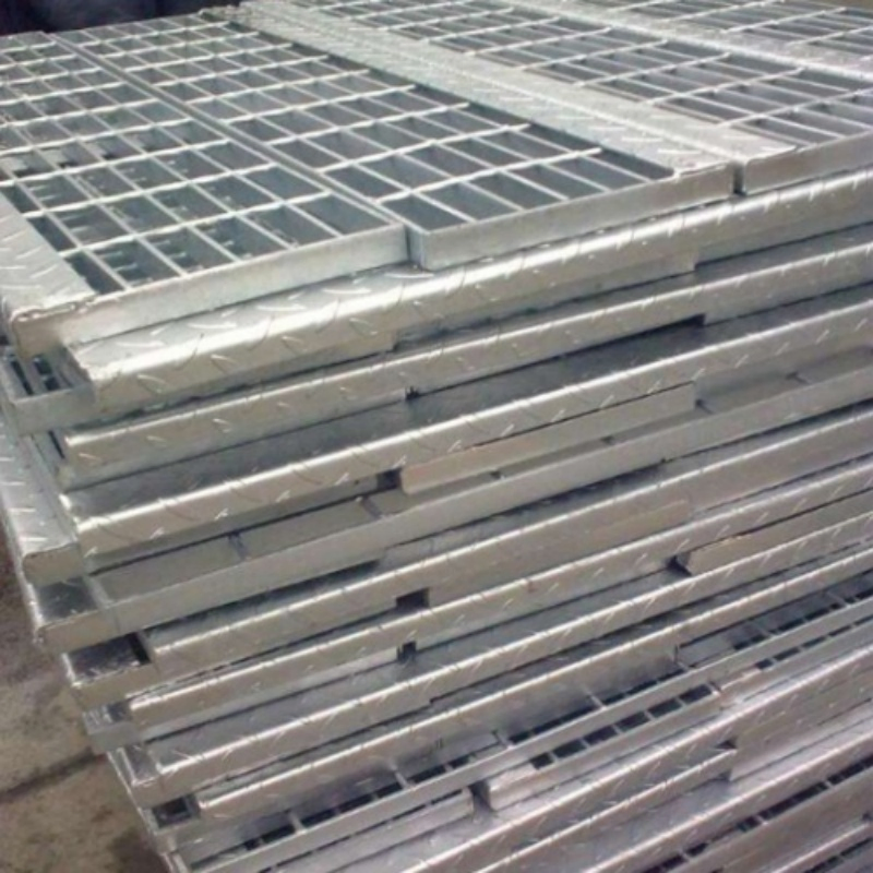 for Lot Trench Q235/Q345 Material Square Design Galvanized Steel Drain Grating