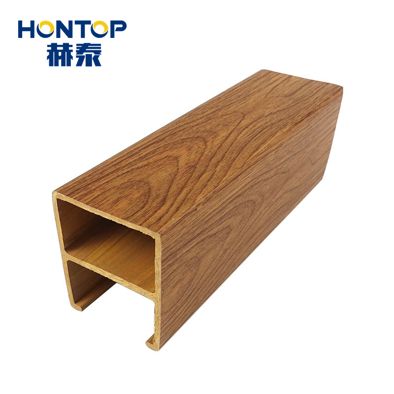 WPC Ceiling Decoration Co-Extrusion Fireproof Long Service Life WPC Ceiling Panel