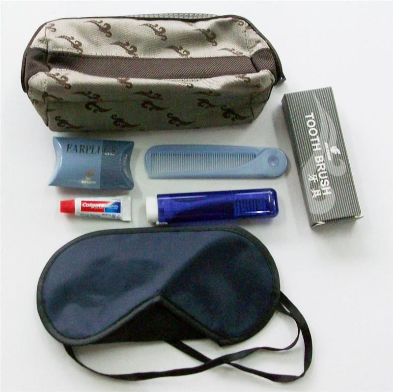 Free Samples Airline Travel Bag Airline Travel Kit Amenity Kit for Airlines