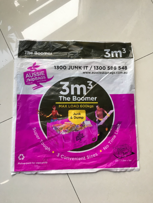 High Quality Garbage Junk Removal Skip Bag Construction Waste Bag