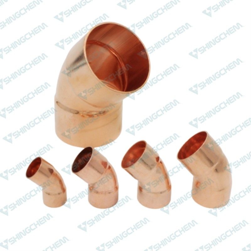 Copper Welding Coupling Tee Elbow U-Bend Refrigeration Pipeline Fitting
