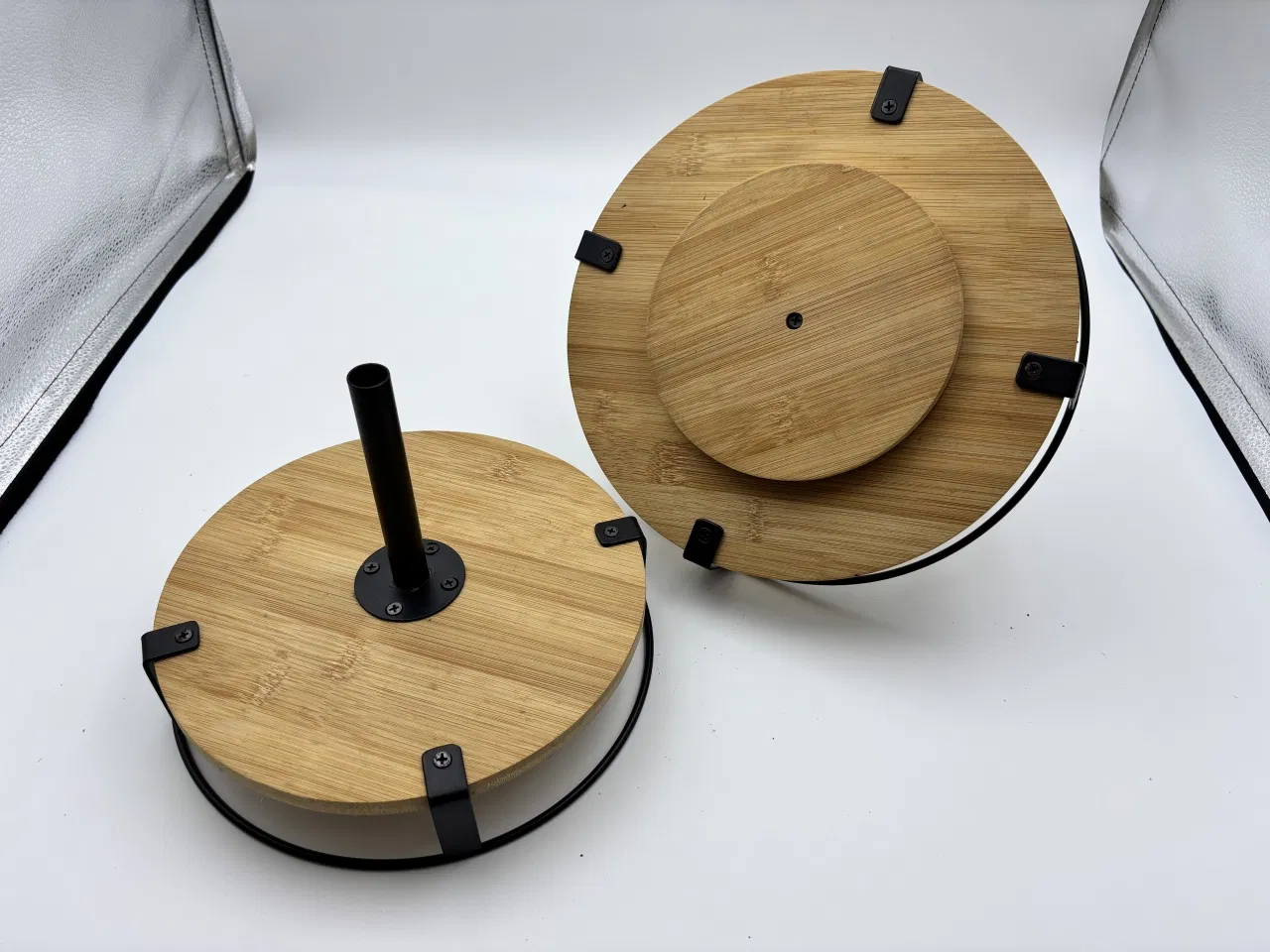 Rotary Buffet Cupcake Stand Dessert Table Food Serving Tray