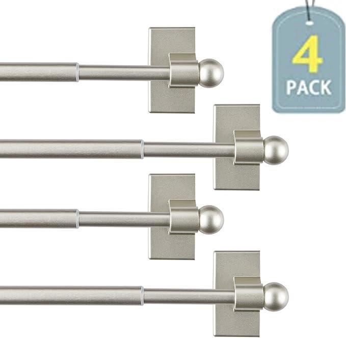 Morden Style Door Curtain Rod Magnets Poles Small Single Suction Rod Plastic Magnetic Curtain Buckle