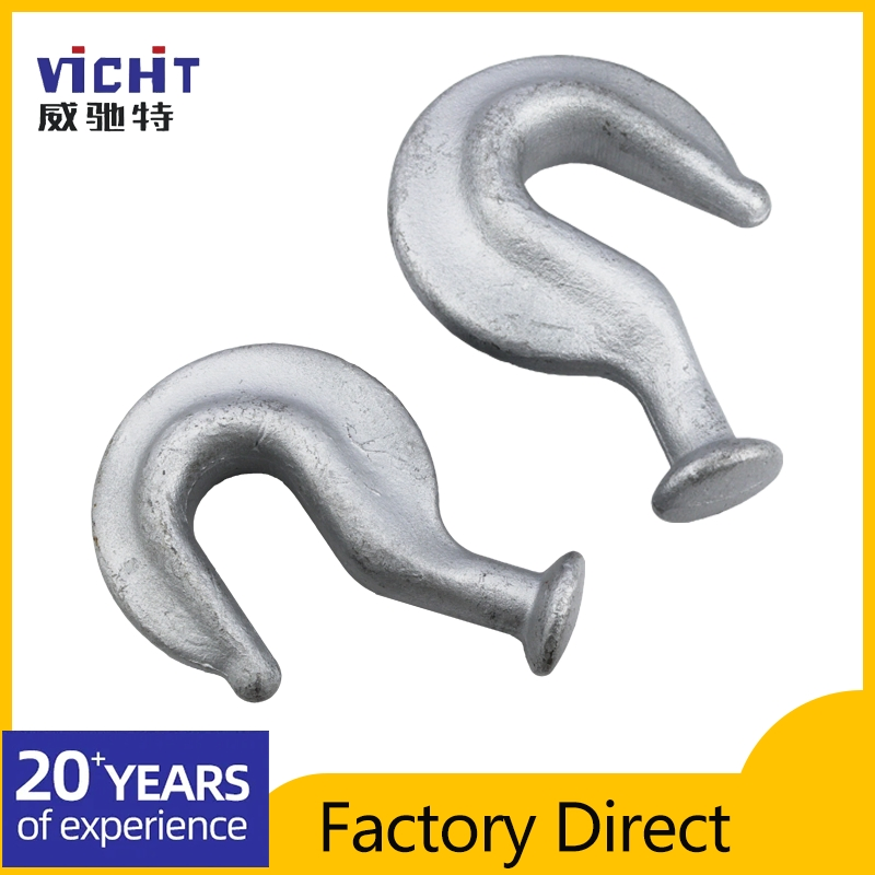 Galvanized Stainless Steel Iron J Hook for Transmission Line Accessories