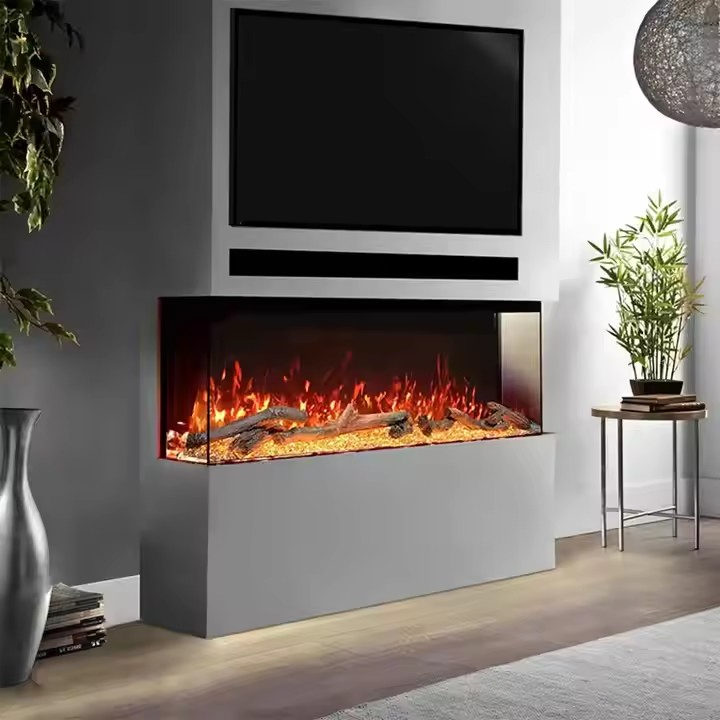 New Good Elegant Home Appliance 3 Sided Electric Fireplace