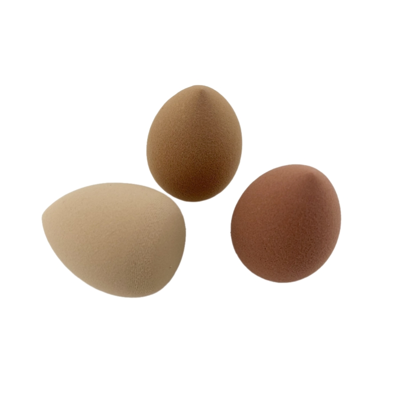 Custom Latex Free Surface Loose Portable Brown Facial Beauty Cosmetic Makeup Sponge Blender