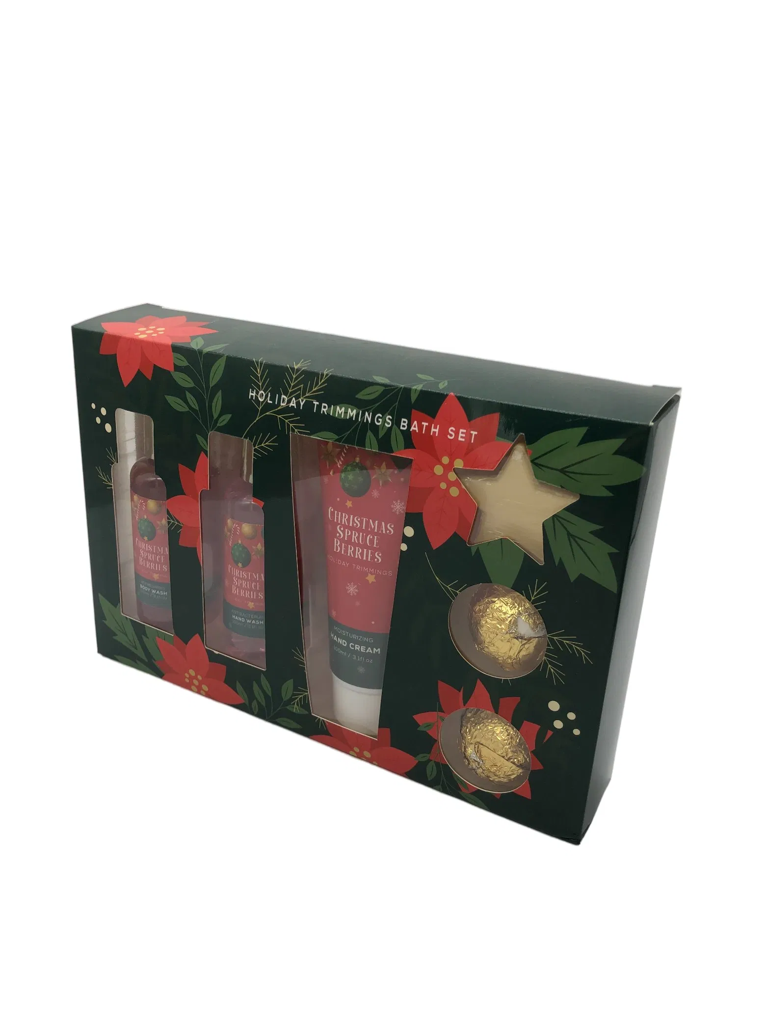 Pampering Bath Care Set with Shampoo, Scrub, and Lotion