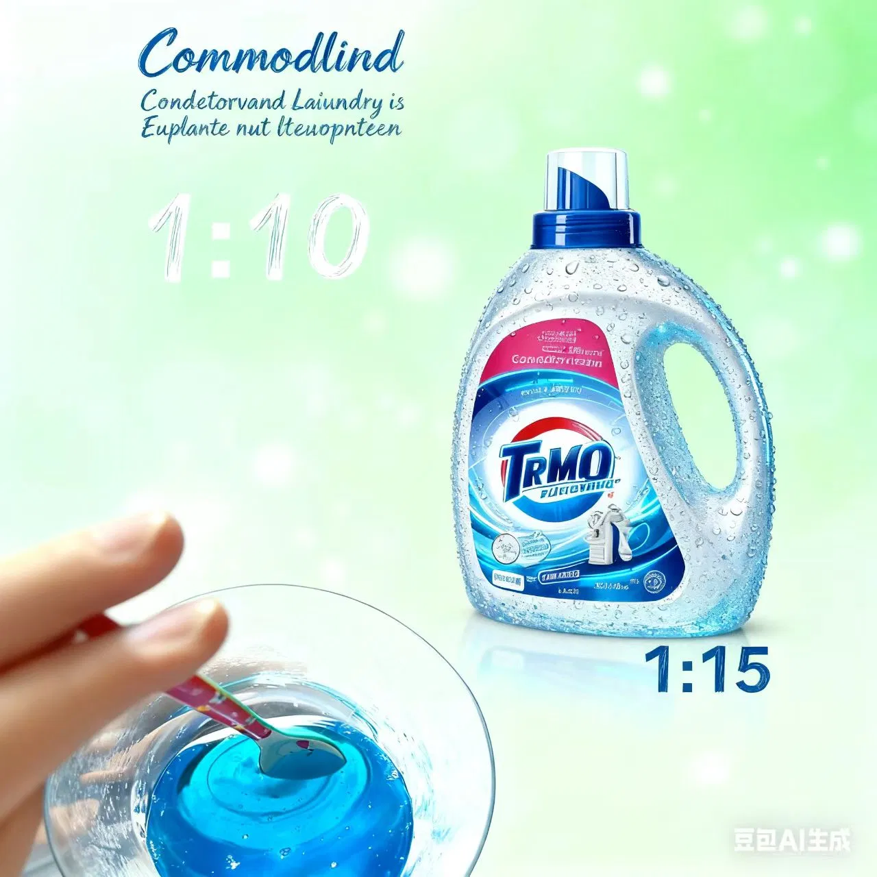 Concentrated Laundry Detergent Factory Bulk Concentrated Laundry Liquid 1: 8 Stain Removal