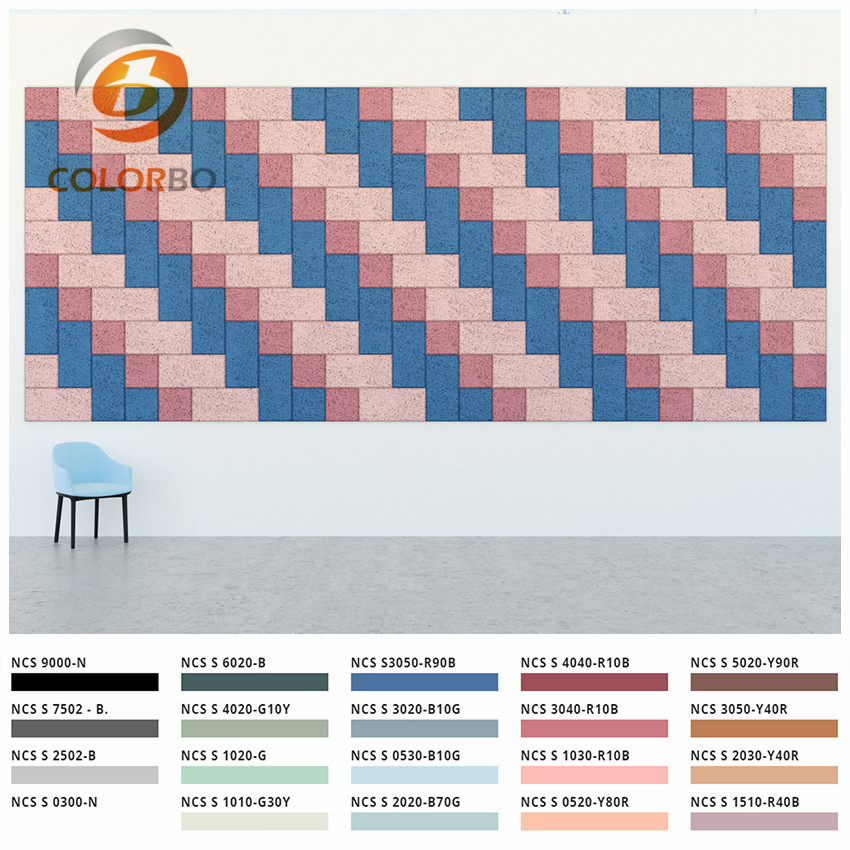 Circle Shape Noise Reducing Class a Fireproof Wood Wool Acounstic Cement Panel