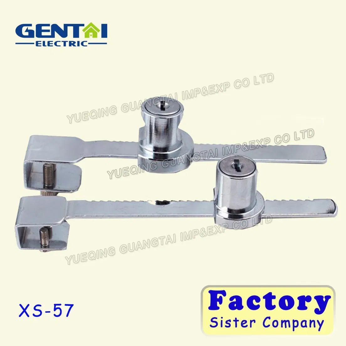 Furniture Drawer Zinc Alloy Glass Door Showcase Lock