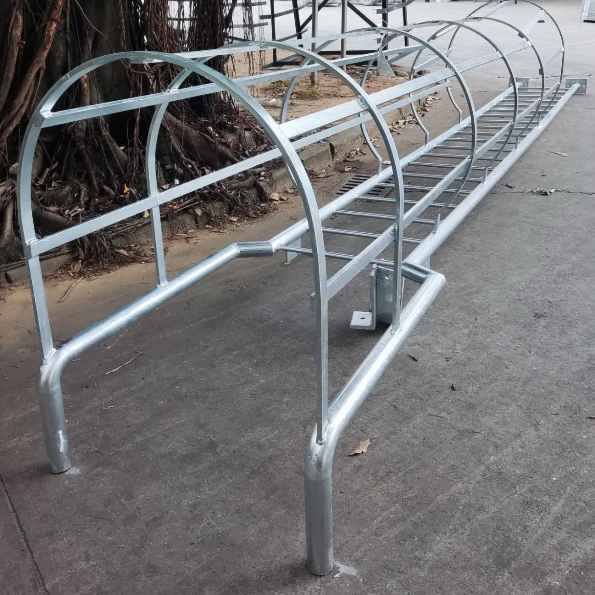 Pre-Fabricated Light Steel Structure Stairway Cage Cat Ladder