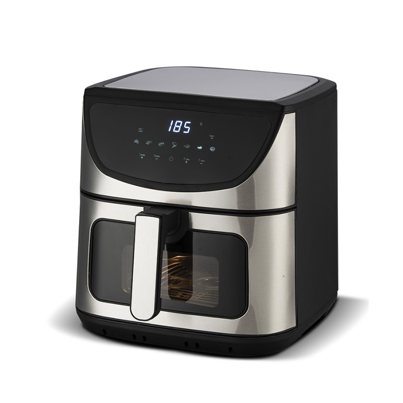 2025 New Hot Sales Digital Display 8 Liters Customized Logo Household Ms-2806D Air Fryer