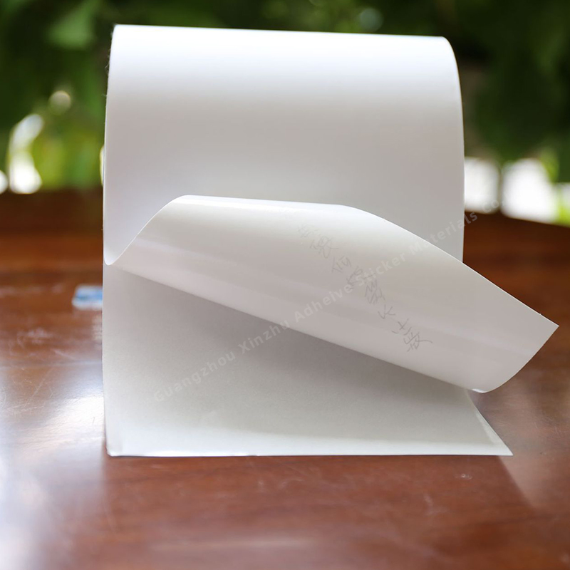 Low Temperature Direct Thermal Printing Synthetic Paper Self-Adhesive Label Material