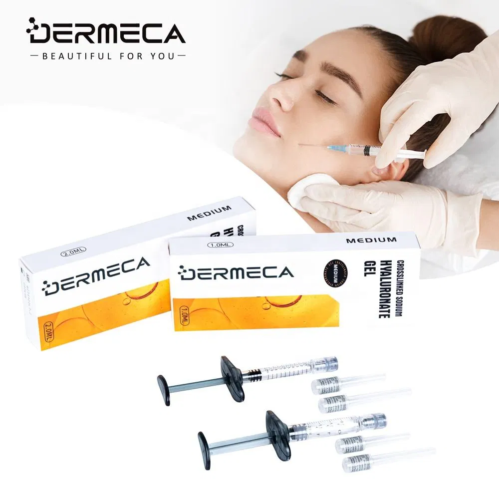 Dermeca Crosslinked Acid Hyaluronic Gel Anti-Aging Injectable Filler Rejuvenate Face