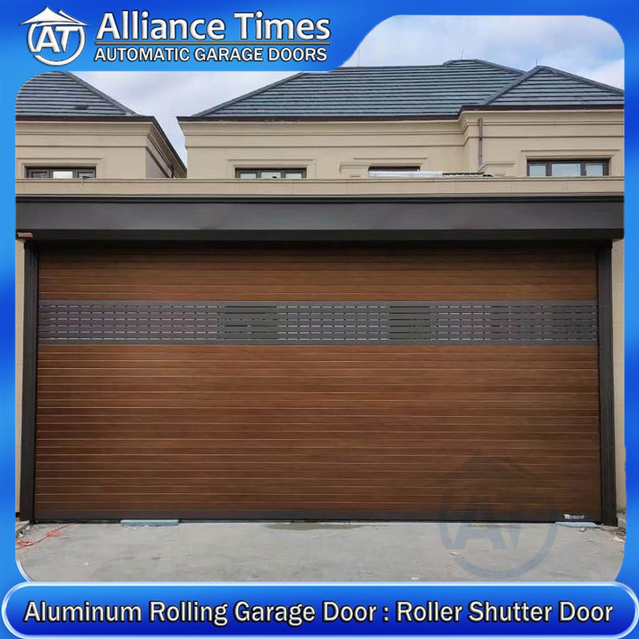 Premium Aluminum Alloy Garage Shutter Doors for Residential Use