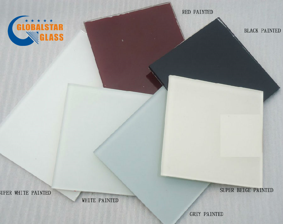 4mm 5mm 6mm Colorful Back Painted Glass/Lacquered Glass/Painting Coated Glass/Ceramic Glass for Interior Applications