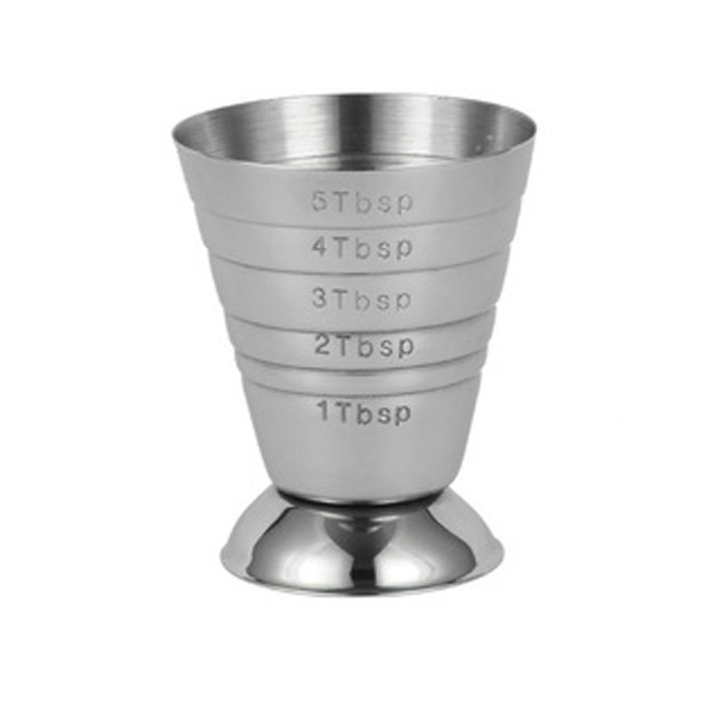 Джиггер барный со шкалой, медное покрытие, 6 унций