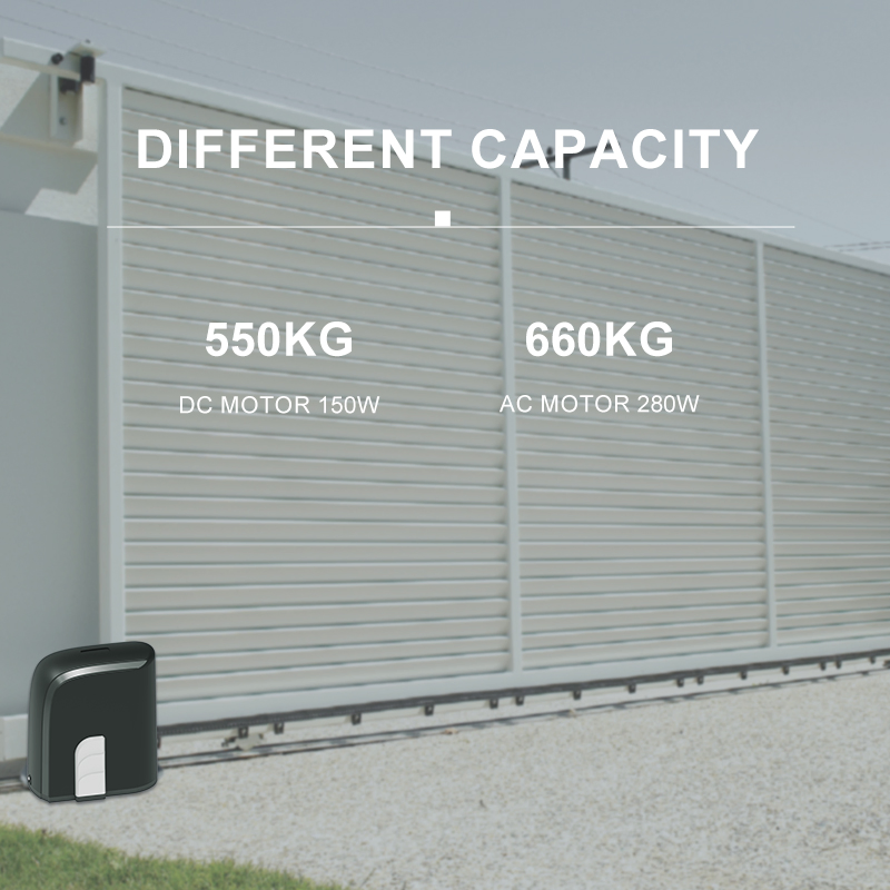 550kg Remote Control Automatic Door DC Motor Curved Slide Sliding Gate Slg-B-550-DC Modern Auto Electric Gate