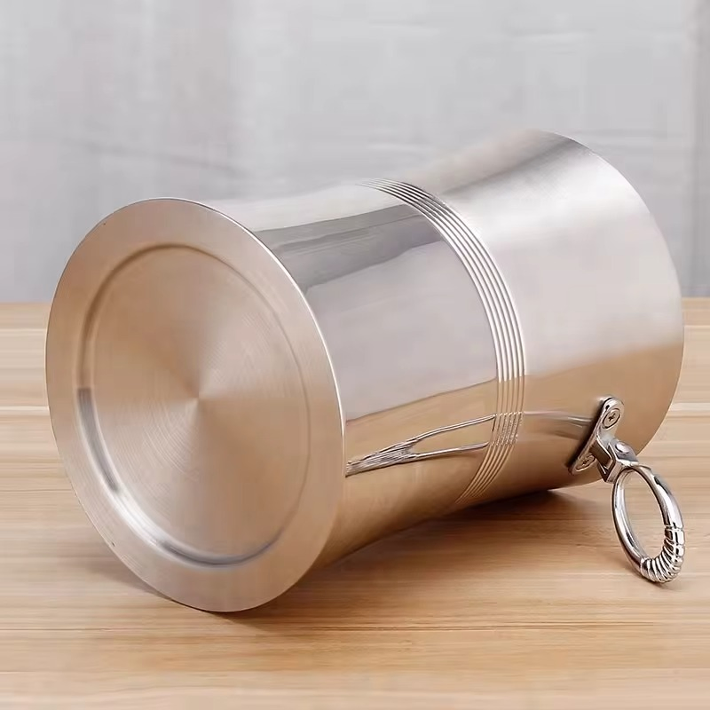 Party Supplies Stainless Steel Restaurant Equipment Kitchen Utensils Cookware Party Ice Bucket