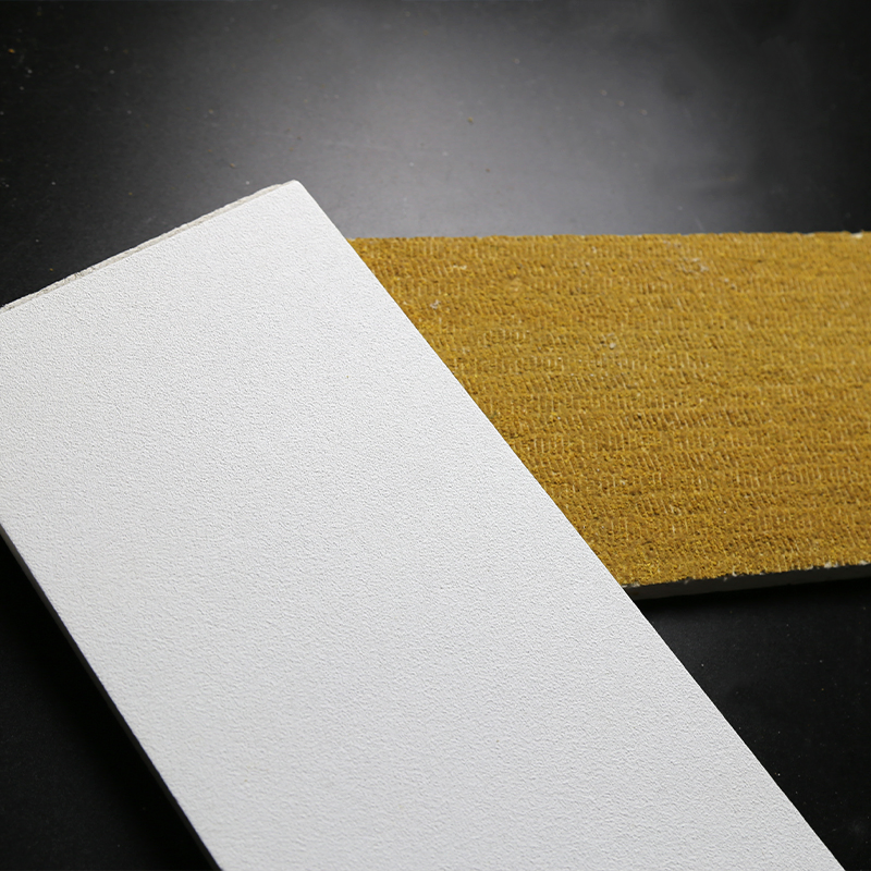 12-20mm Thick Soundproof Mineral Fiber Ceiling Tiles Panel for Engine Room