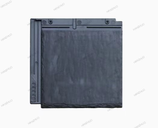 Synthetic Resin Slate Tile Ridge Terminal Stone Roof Classic and High Quality