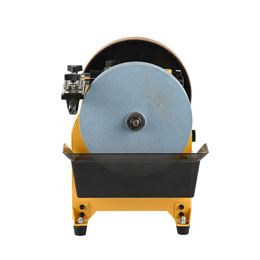 Efficient Convenient Quiet Affordable Variable Speed 8" Drill Bit Knife Sharpener Polishing Machine