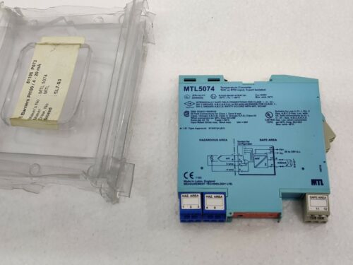 Mtl5074 Temperature Converter Safety Module