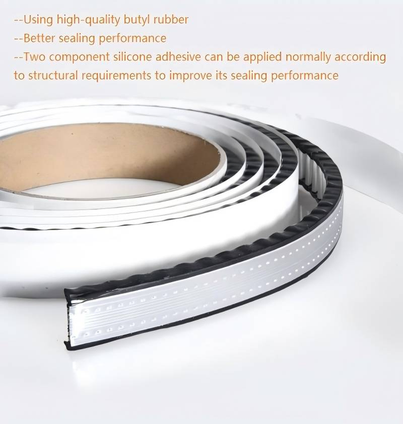 Bendable Butyl Aluminum Spacer Bar for Insulating Glass
