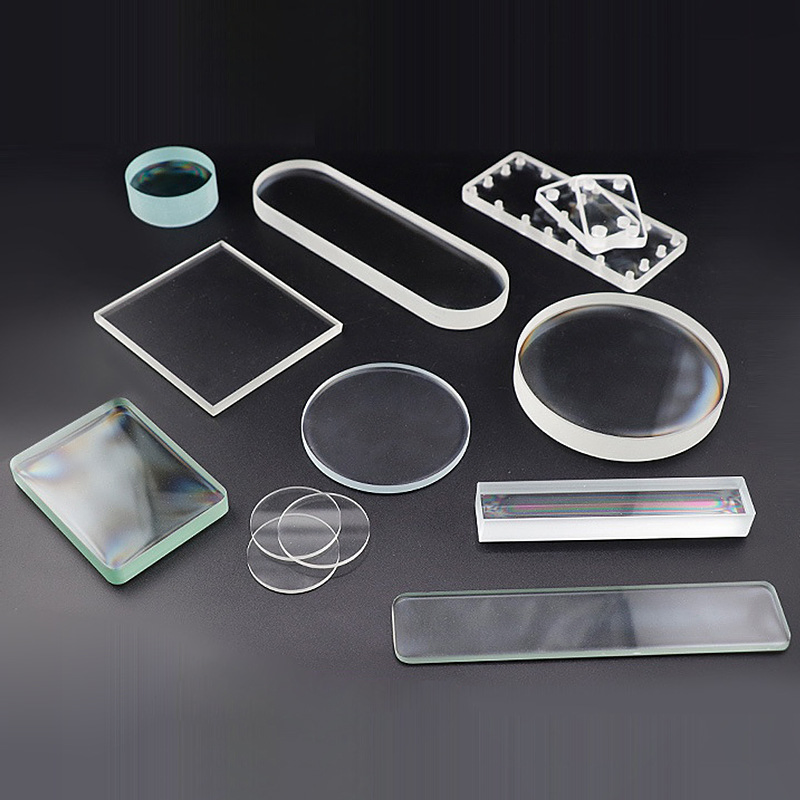 Tempered Glass Plate 1mm-20mm Thickness Polished/Grinded Edges Sight Glass Panel