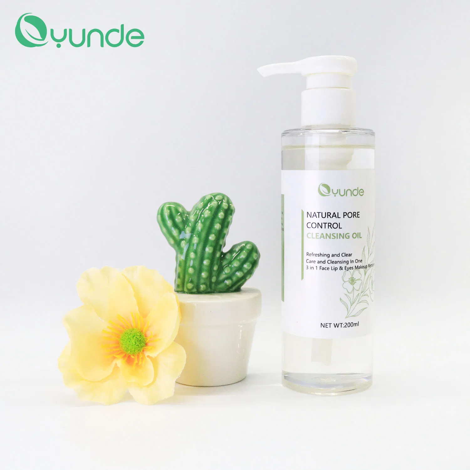 Private label Deeply Cleanses Leaving Skin Smooth and Hydrated Makeup Cleansing Oil