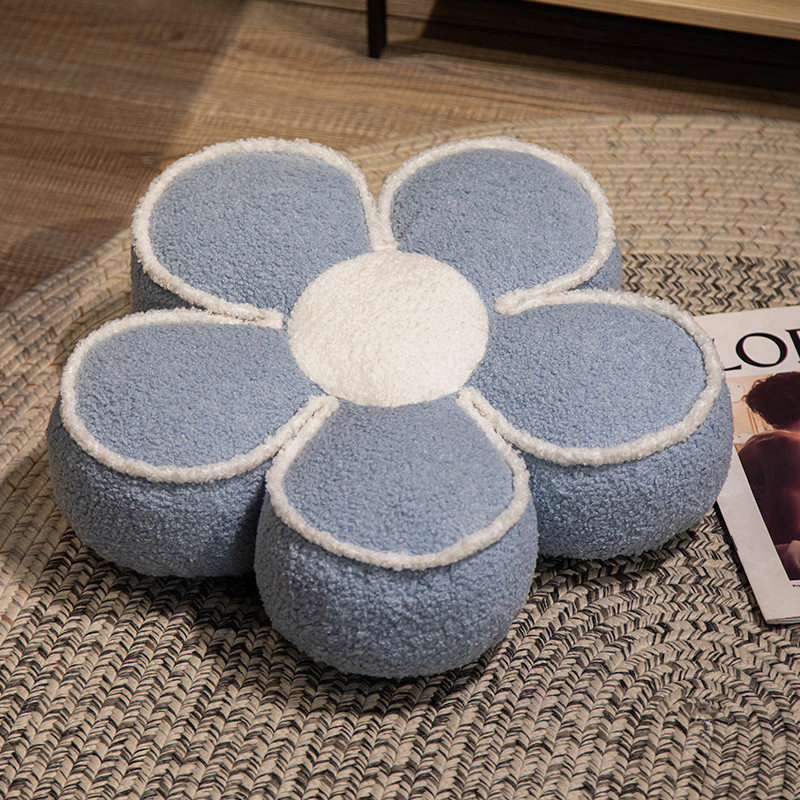 Hot Selling Flower Shape Decorative Chair Seat Cushions Flower Luxury Home Cushion