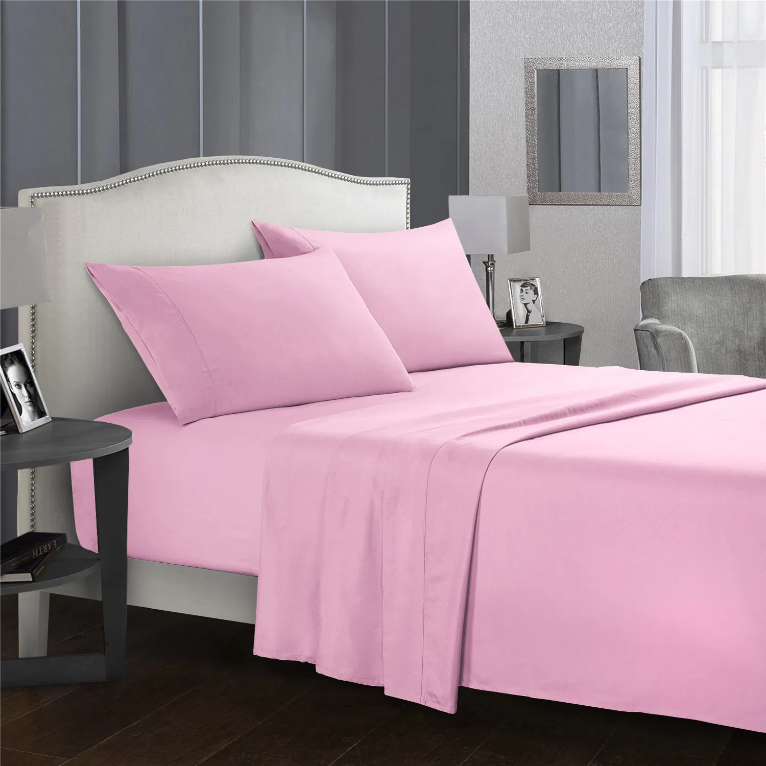Hotel Luxury, Extra Soft, Cooling Microfiber Bed Sheets
