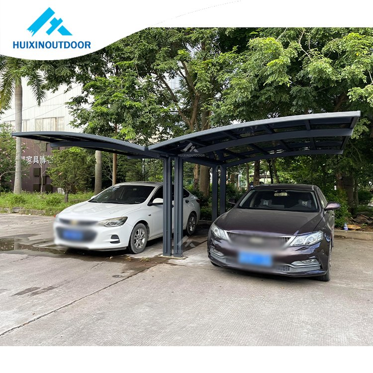 Conservatory Waterproof Conpy Outdoor Motorized Carport Pergola with Canopy Garden Waterproof Pergola Carport