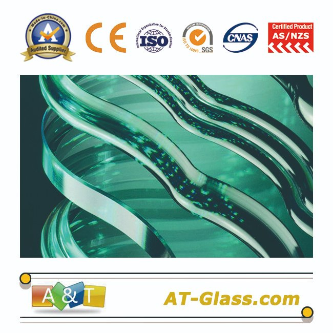 Art Laminated Glass Clear Tempered Glass/Toughened Glass with Certificate