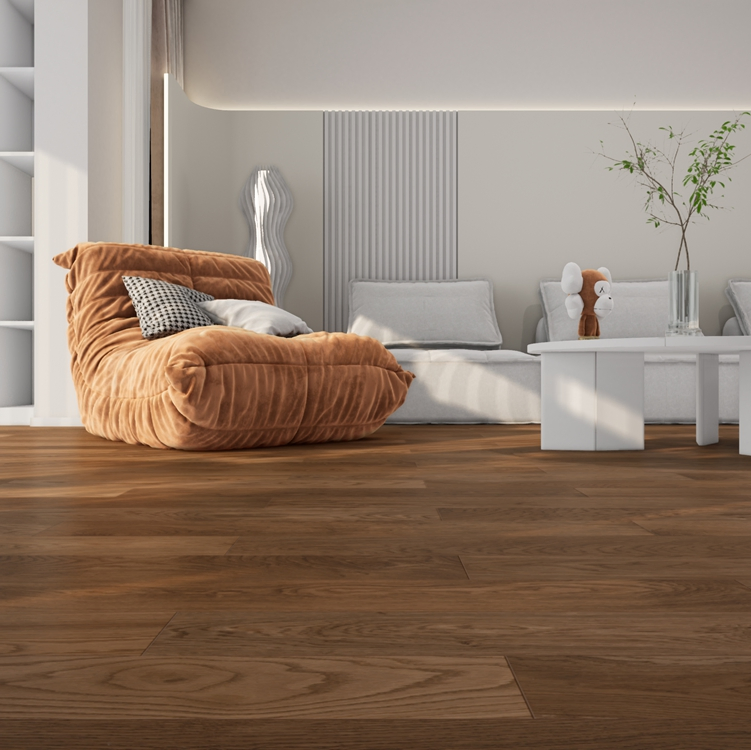 Ламинат глянцевый тисненый влагостойкий для гостиной и спальни