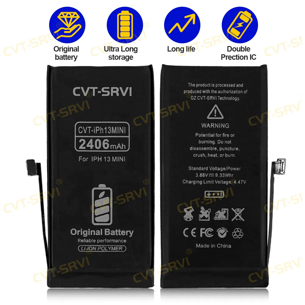 Wholesale CVT/CVT-Srvi Bateria De cellular Good Quality Mobile Phone Battery for iPhone 13mini 13 13PRO 13pm Mobile Phone Battery