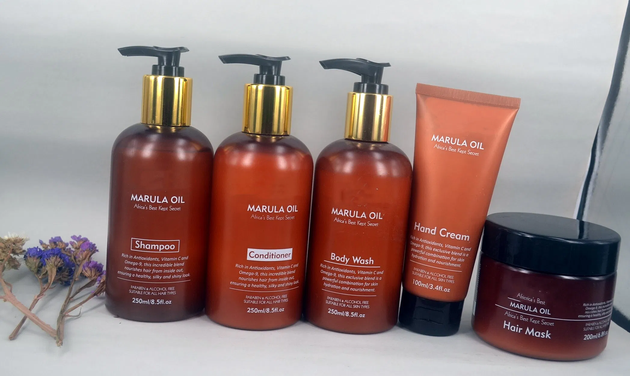 250ml Hot Sell Marula Oil Nourish Hair Conditioner