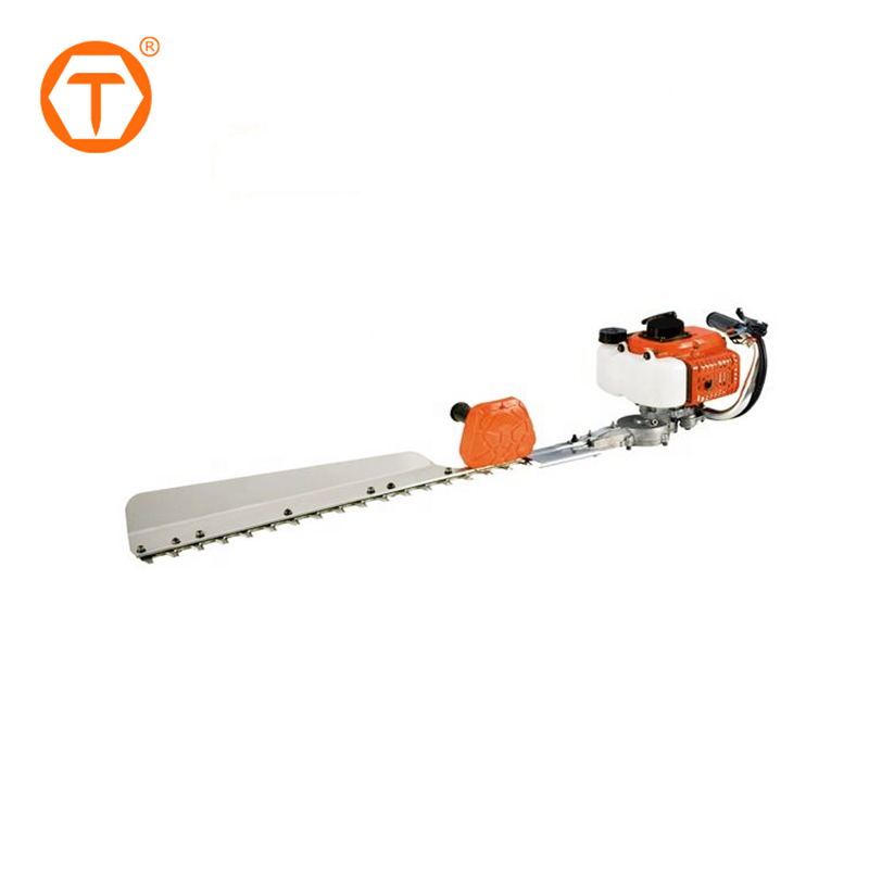 Hedgerow Machine Multifunctional 23cc Gasoline Single Edge Blade Hedge Trimmer with 0.6L Tank Capacity