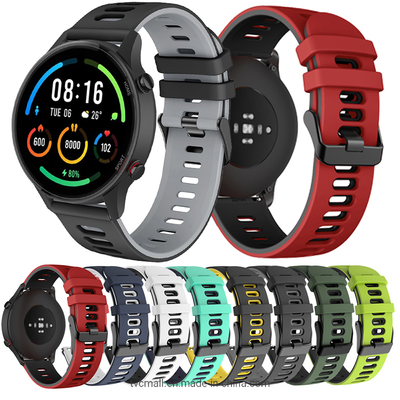 Силиконовый ремешок 22мм для Xiaomi Mi Watch Color Sports