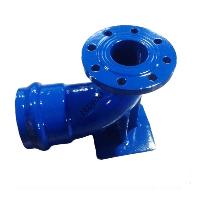 Ductile Cast Iron 90 Degree Double Socket Bend for PVC Pipe