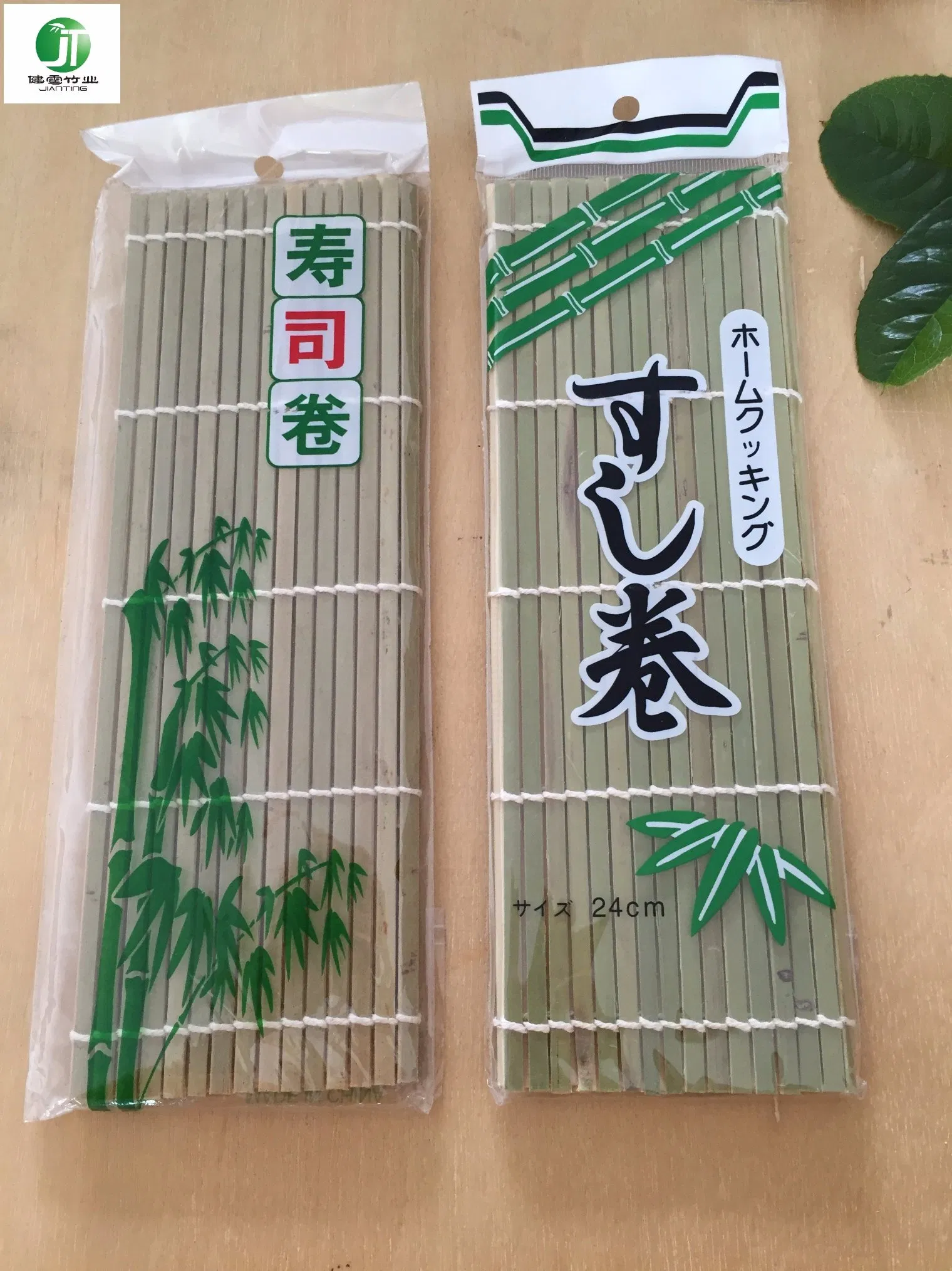 Eco-Friendly Bamboo Sushi Mat Rolling Mat Sushi Tools with OPP Packing