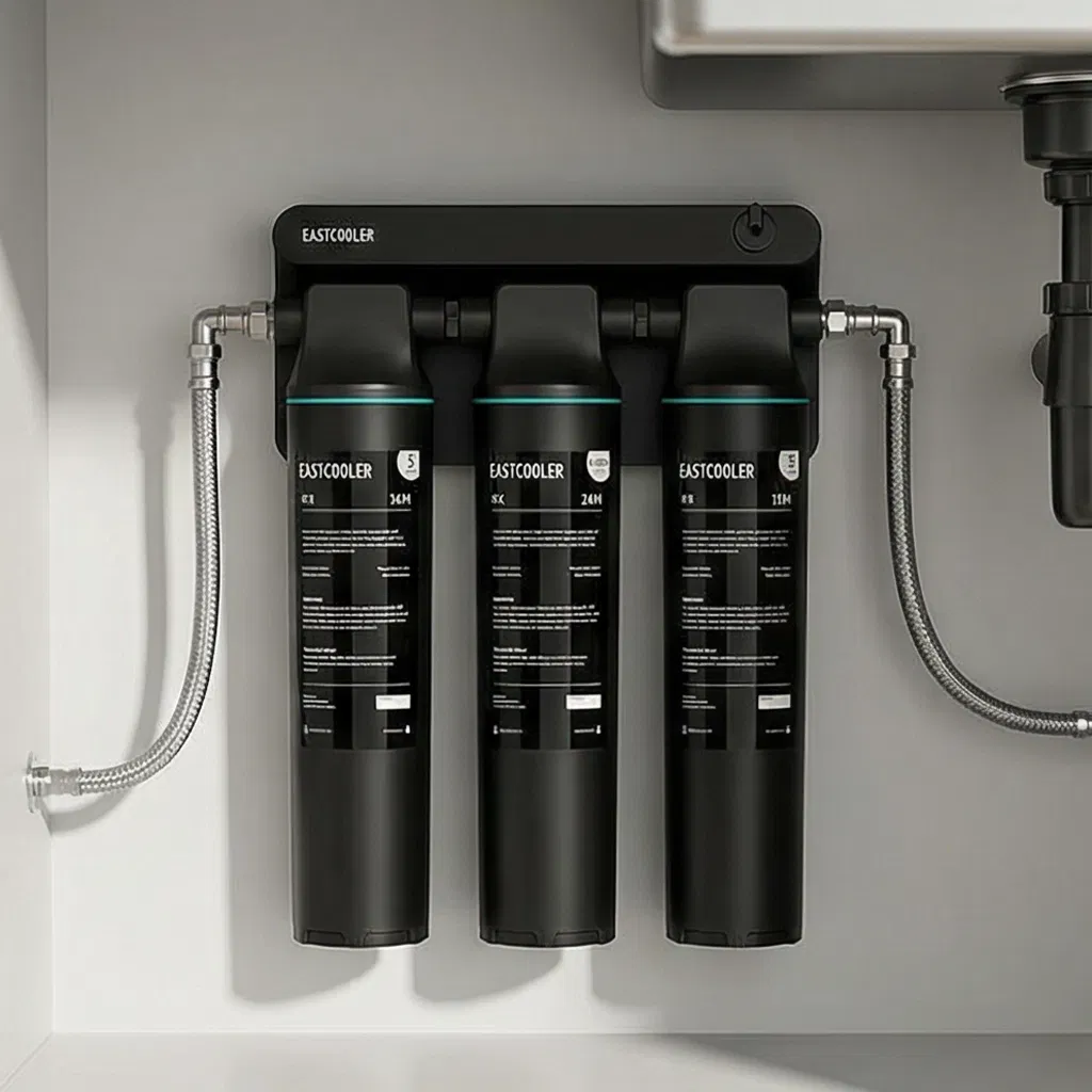 800gpd Non-Electric Alkaline RO Filter NSF 58&372 Auto Flush