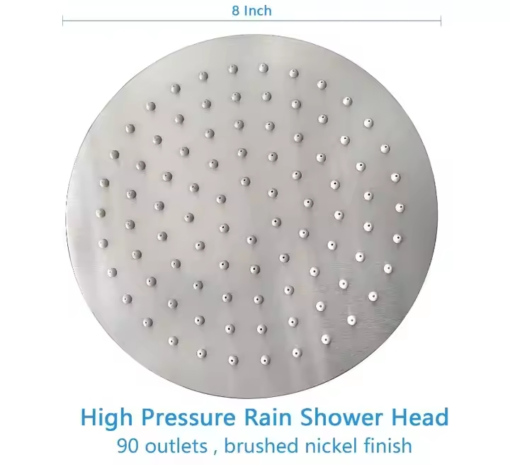 Stainless Steel Ultra-Thin Rain Shower Head