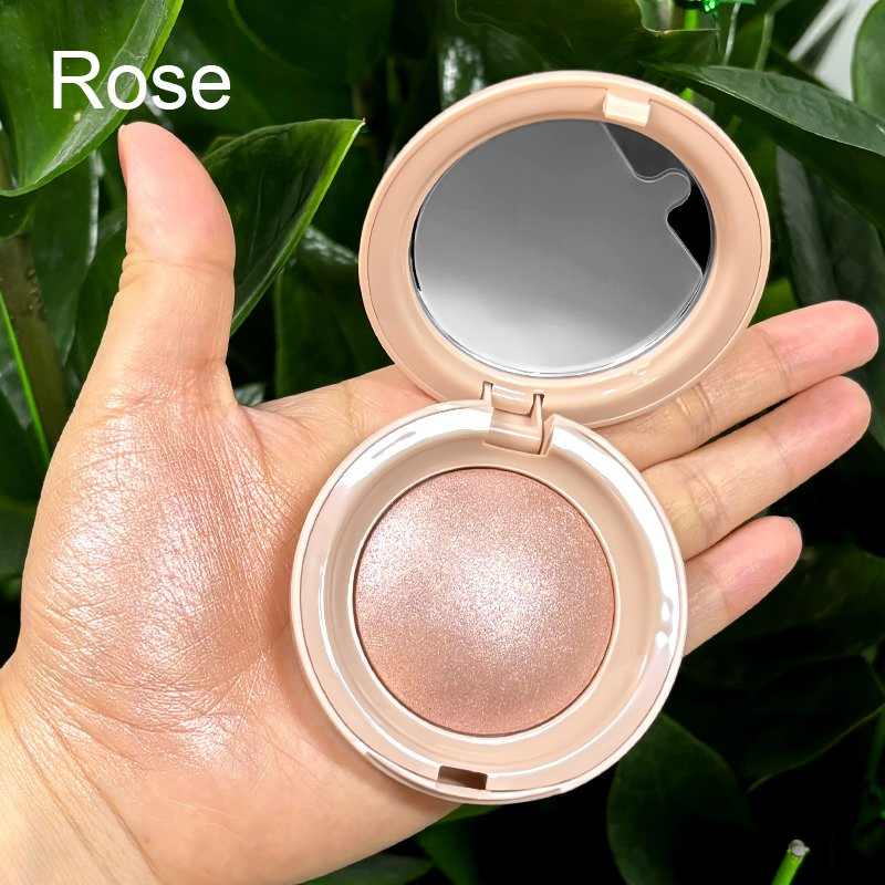 High Pigment Face Powder Vegan Highlight Palette Private Label Cosmetic Highlighter Makeup