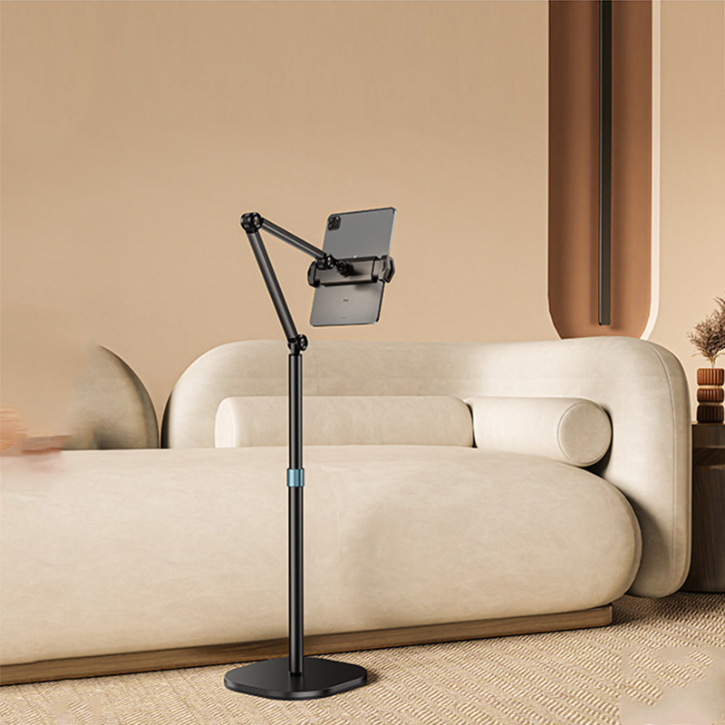 Универсальный напольный держатель для планшета с регулировкой