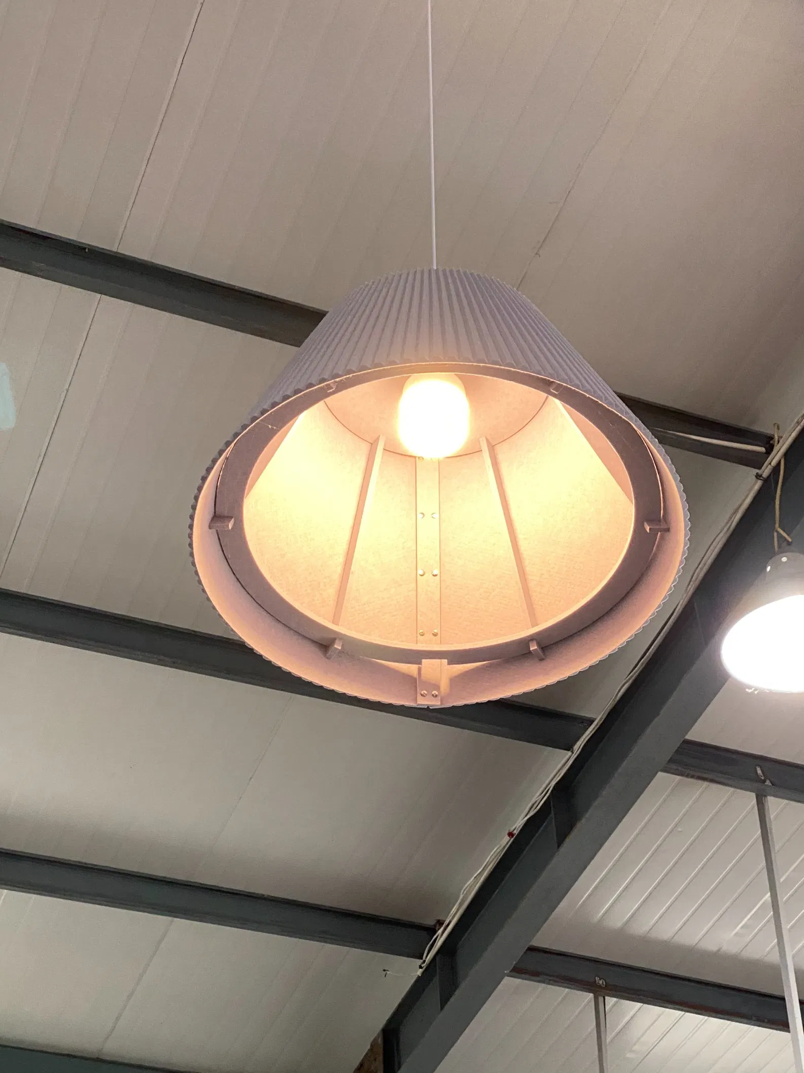 Polyester Fiber Pet Felt Acoustic Noise Reduction Lighting Acoustic Pendant Lamp
