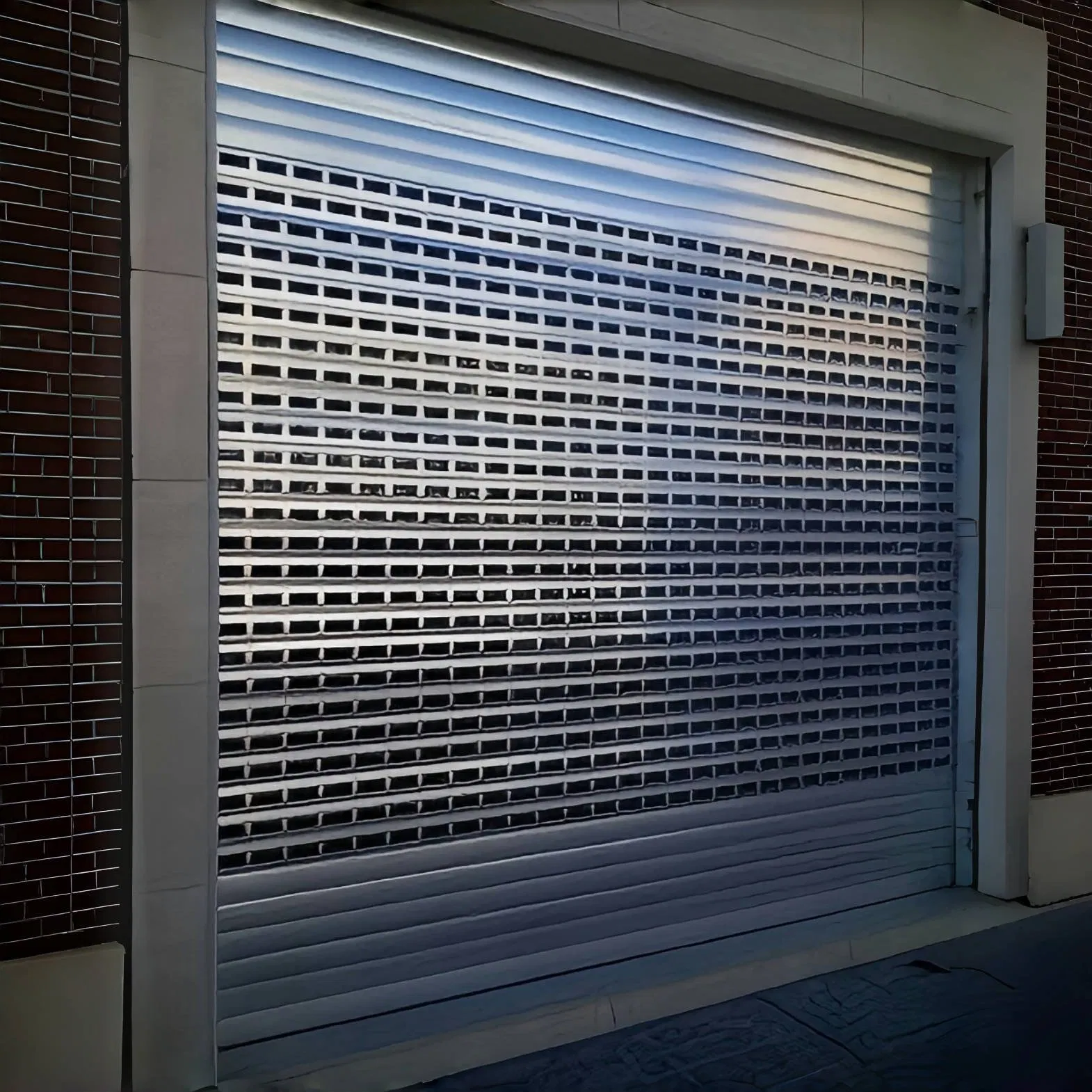 High-End Customized Roller Shutter Fire Shutter Doors Fire Rated Rolling Doors