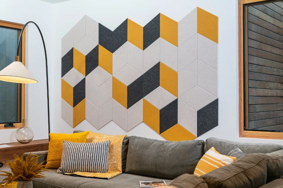 Needle Punched Polyester Felt Soundproof Acoustic Panel