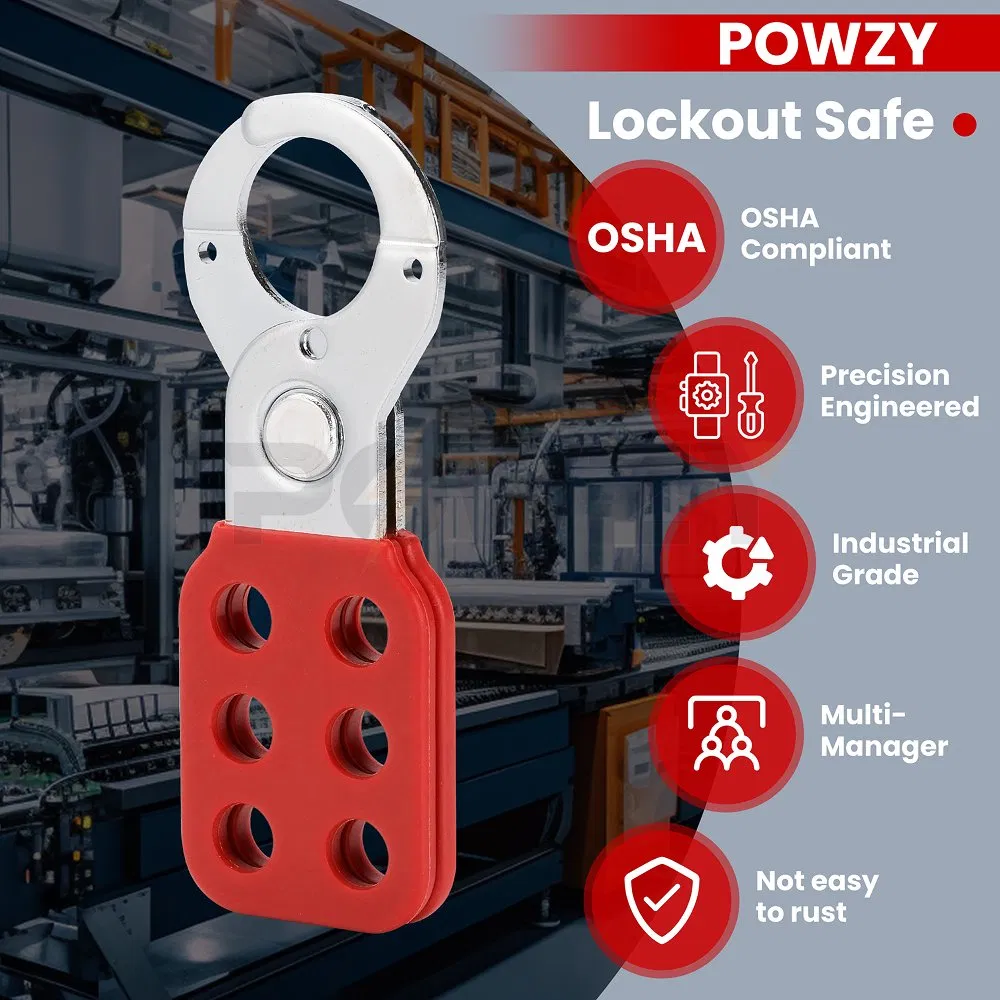 Osha Certified Heavy-Duty Safety Padlock for Maximum Security
