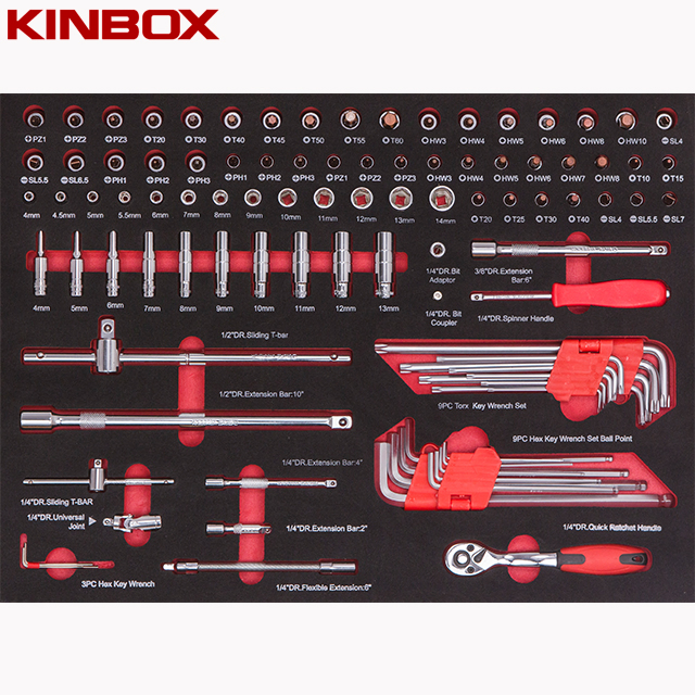 Набор инструментов Kinbox TF01M301, 1/4 дюйма